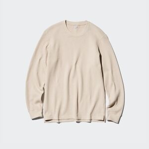Uniqlo Waffle T-shirt Long Sleeves Unisex